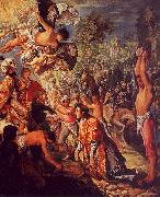  Adam  Elsheimer The Stoning of St.Stephen oil painting picture wholesale